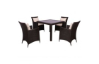 Комплект мебели Samana-4 из ротанга Elit (SC-8849-S2) Brown MB1034 ткань A13815 516816 - Фото 1