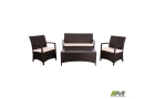 Комплект мебели Bavaro из ротанга Elit (SC-A7428) Brown MB1034 ткань A13815 516817 - Фото 1