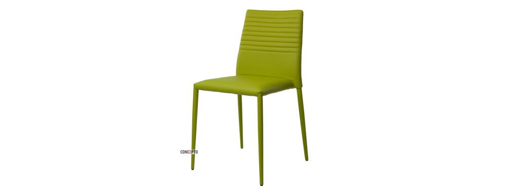 Basic (Бейсік) Concepto стілець кожзам світло-зелений TPDC368PU-5351-LIGHT GREE - Фото 1