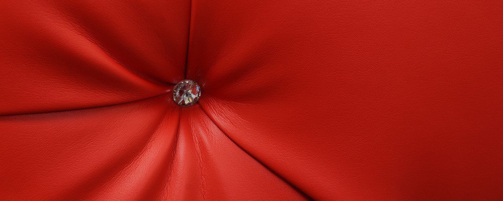 Ліжко Ардженто червоне зі стразами (Crocus) - Фото 7